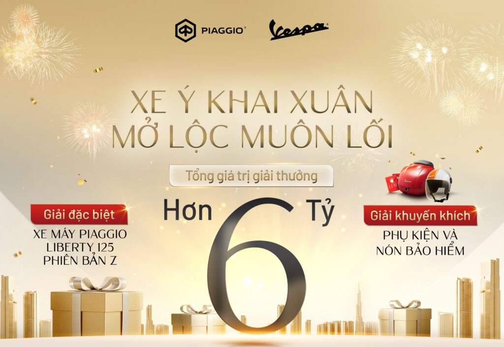 lái thử xe xe ý khai xuân mở lộc muôn lối