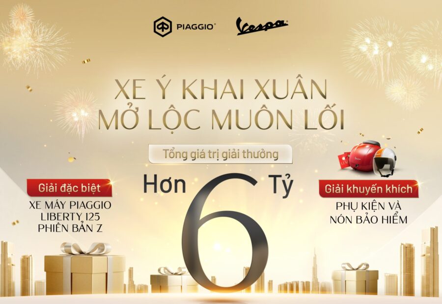 lái thử xe xe ý khai xuân mở lộc muôn lối