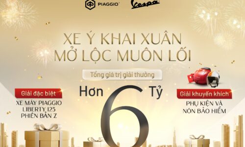 xe ý khai xuân mở lộc muôn lối